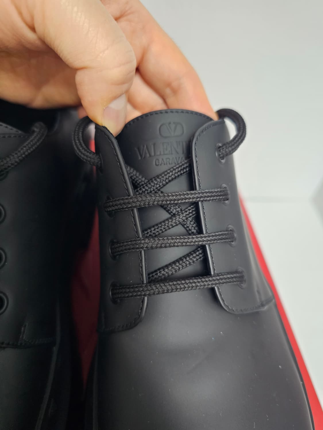 새상품 발렌티노 락스터드 남성 더비슈즈 블랙 44(국내매장판) 상품이미지7