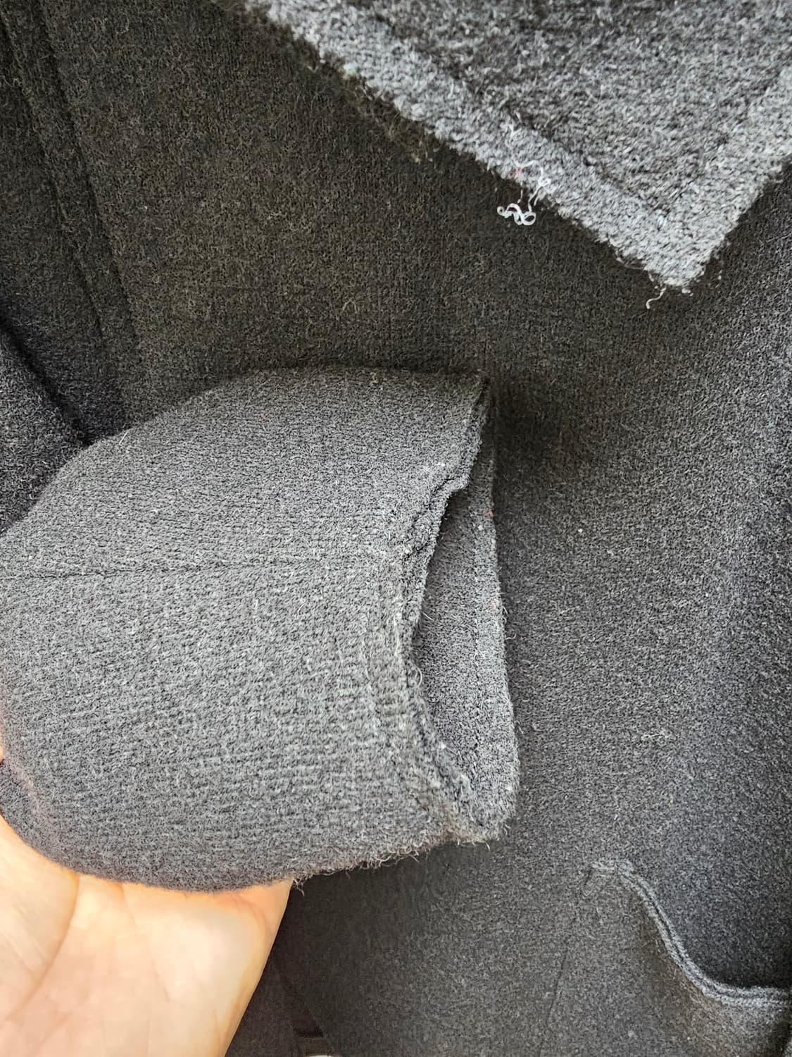 자라 남성 울 코트 (렉오웬스 요지 야마모토ST) 상품이미지5