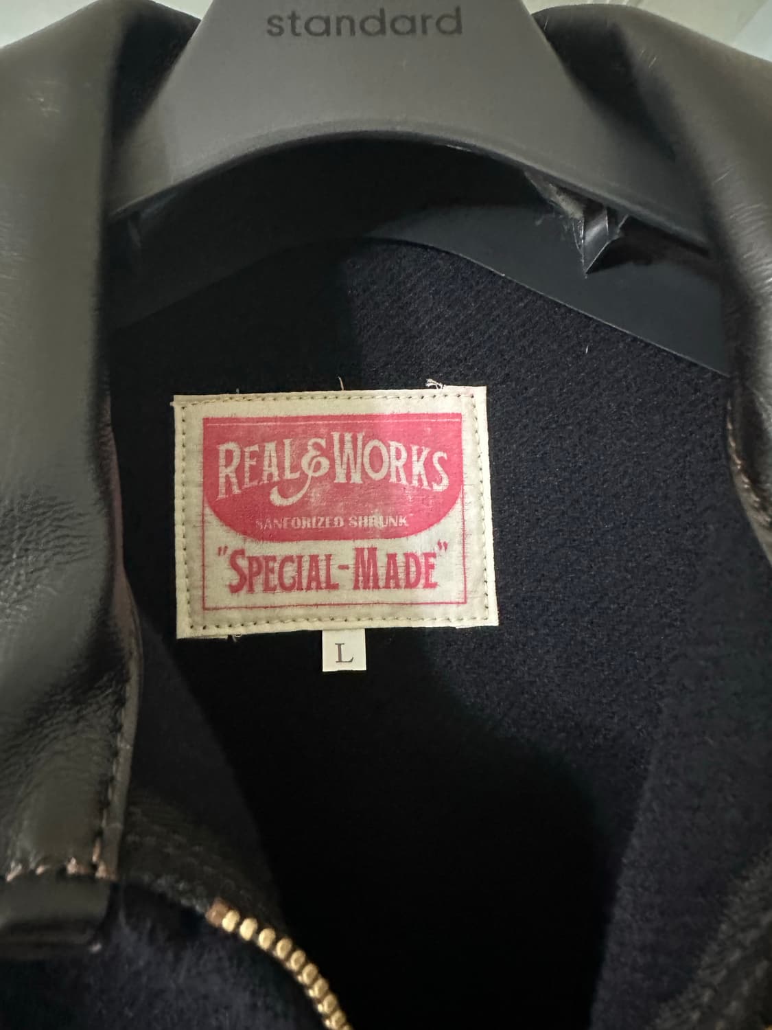 엠비스 울 스포츠 자켓 네이비 (L) 상품이미지3