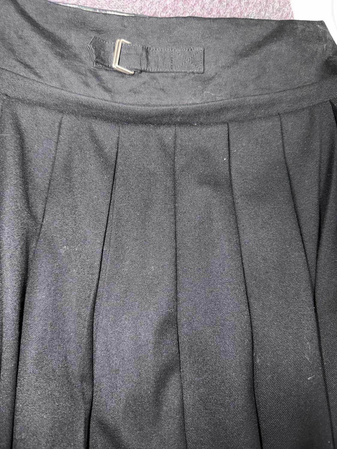 코이세이오 더블웨이스트 플리츠 스커트 사이즈1 상품이미지3