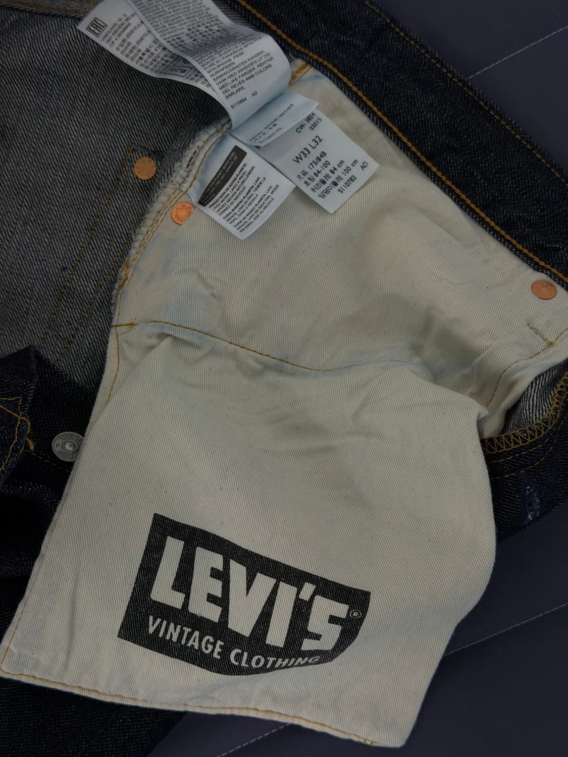 리바이스 LVC 47501 원워시 상품이미지6