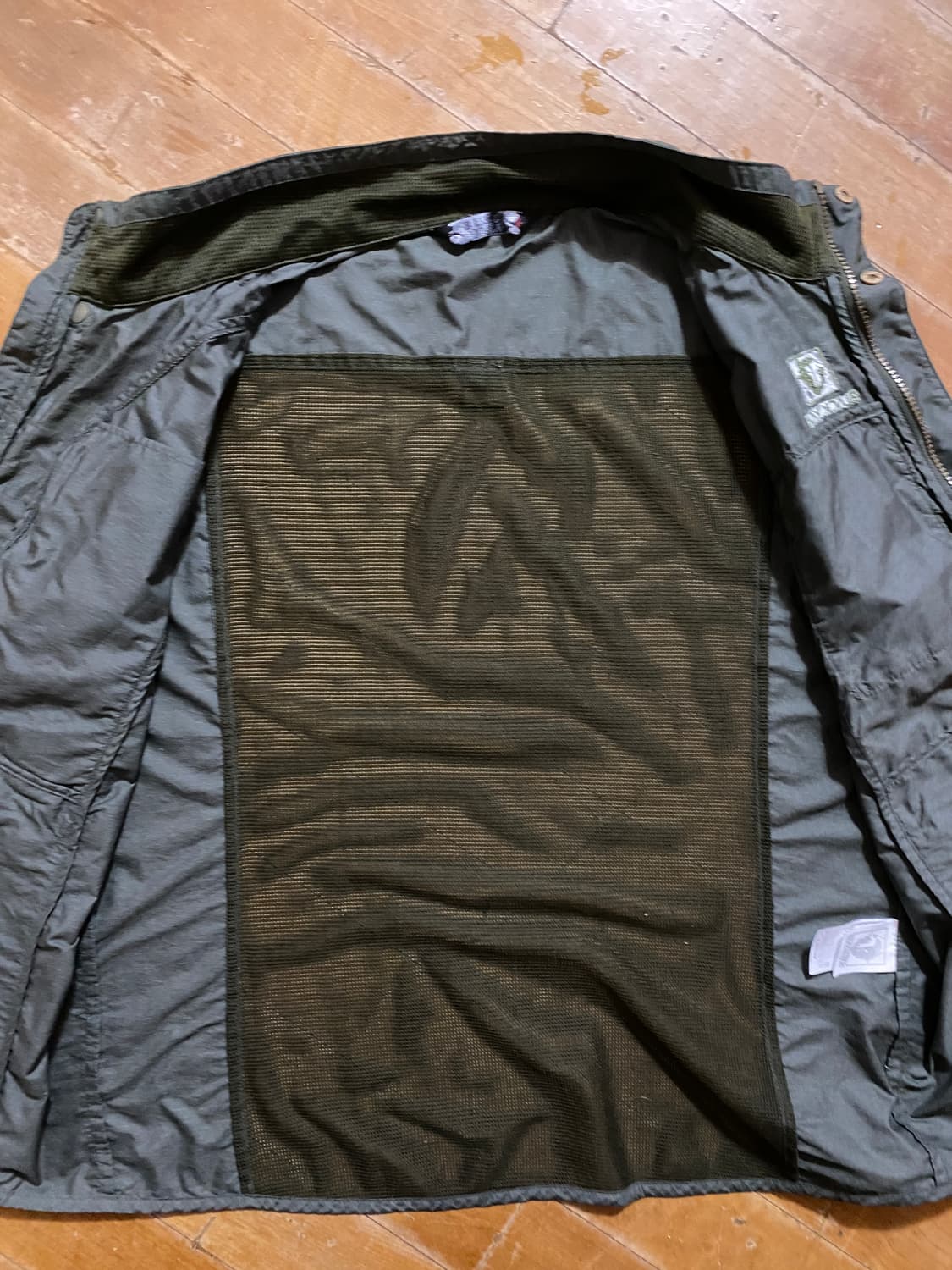 블랙야크 남성 카키 조끼 L 상품이미지5