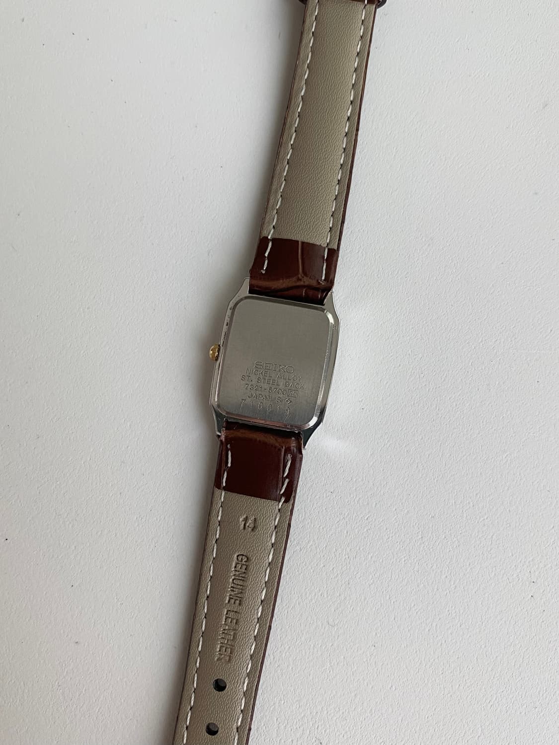 Seiko 세이코 쿼츠 브라운 상품이미지3