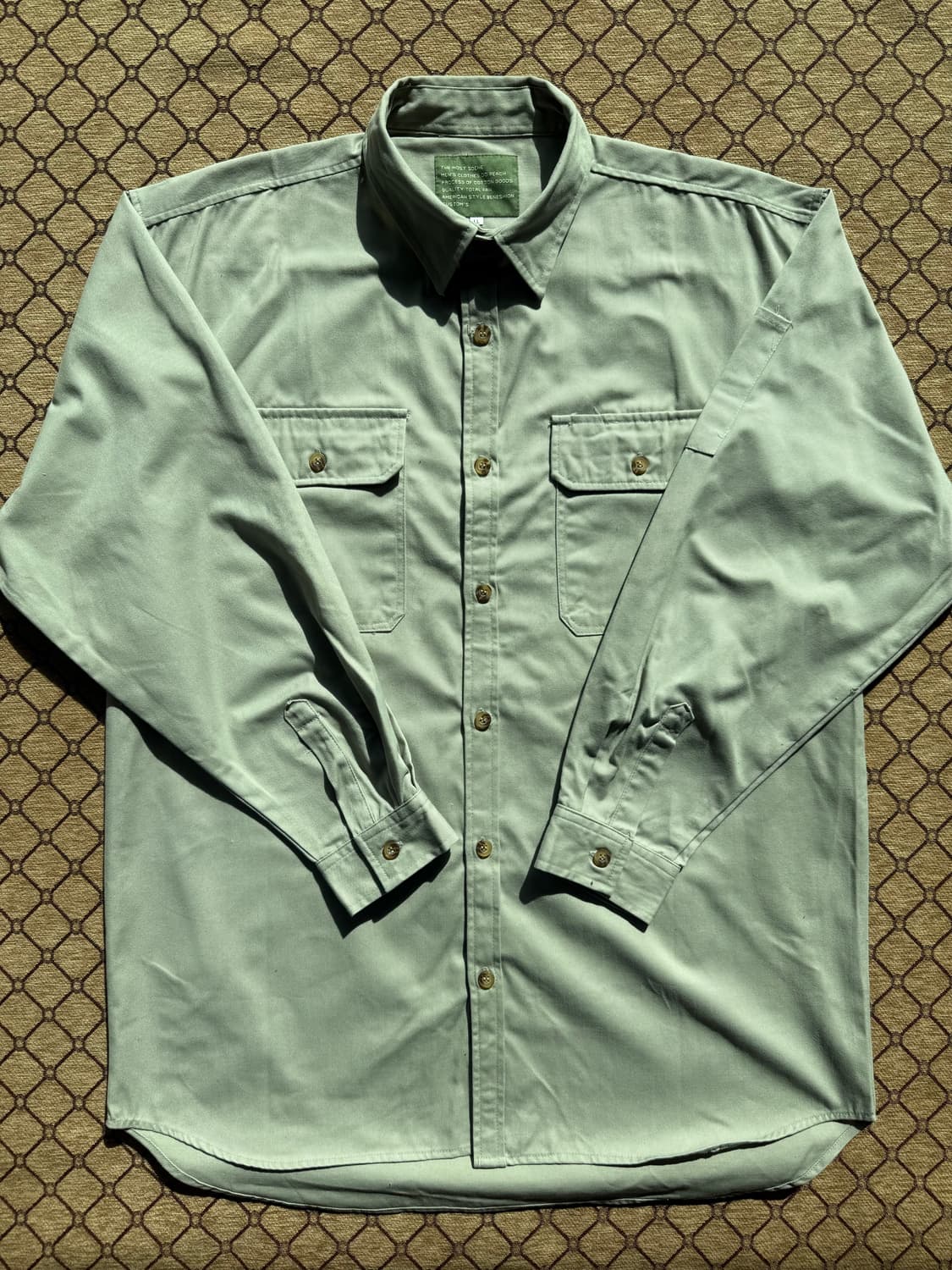 아이보리 워크 셔츠 상품이미지2