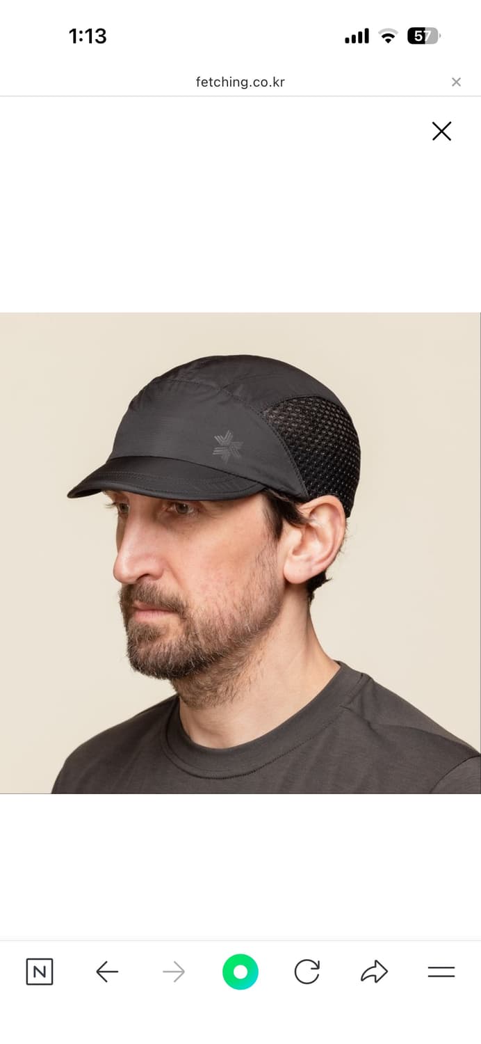 골드윈 컴팩트 런 메쉬 캡. 러닝 모자 상품이미지2