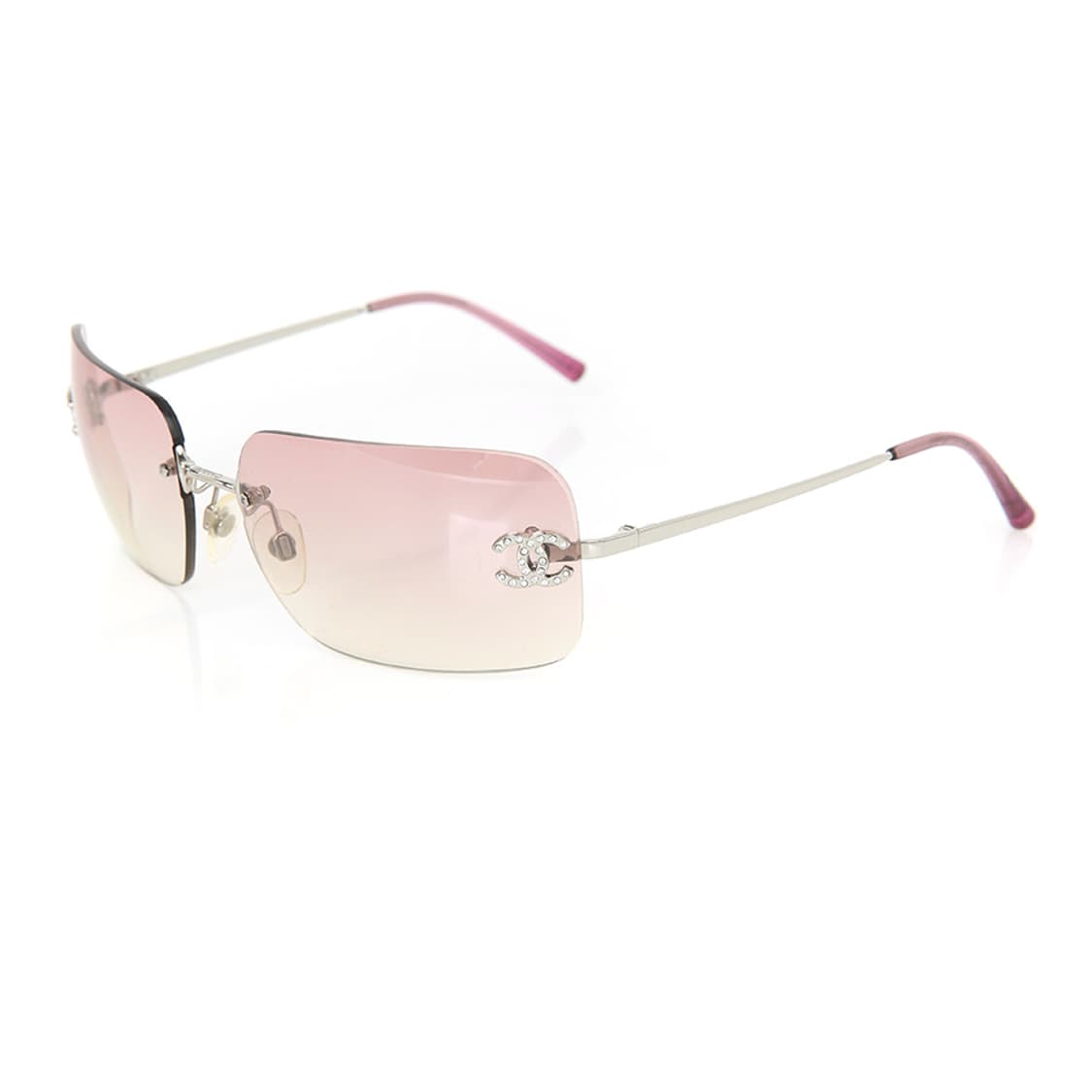 샤넬 라인스톤 CC로고 선글라스 긱시크 무테 안경 4017-D 상품이미지2