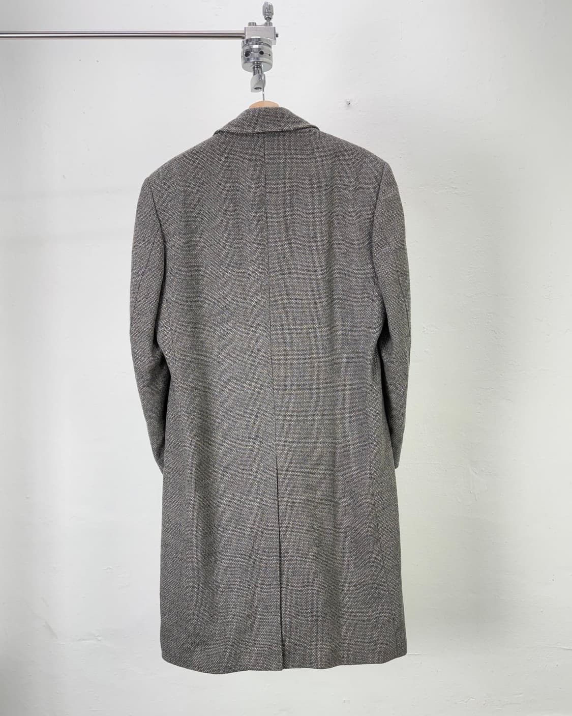 이브 생로랑 뿌르 옴므 그레이 울 발마칸 로브 코트 상품이미지5