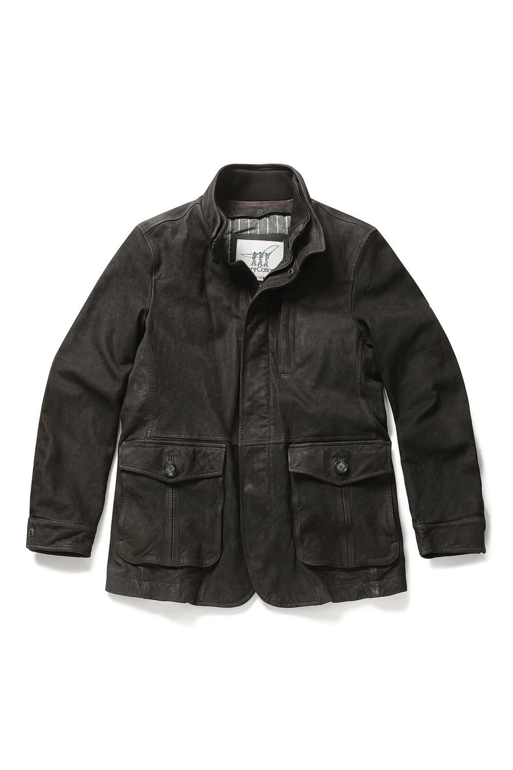 [100] 헨리코튼 가죽 누벅 자켓 (양가죽) 상품이미지1