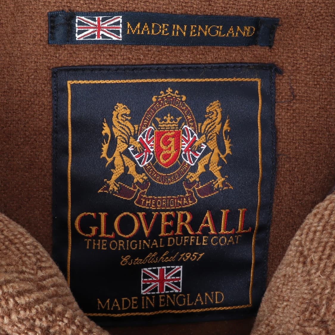 Gloverall 글로버올 뉴 울 헤링본 더플코트 상품이미지7