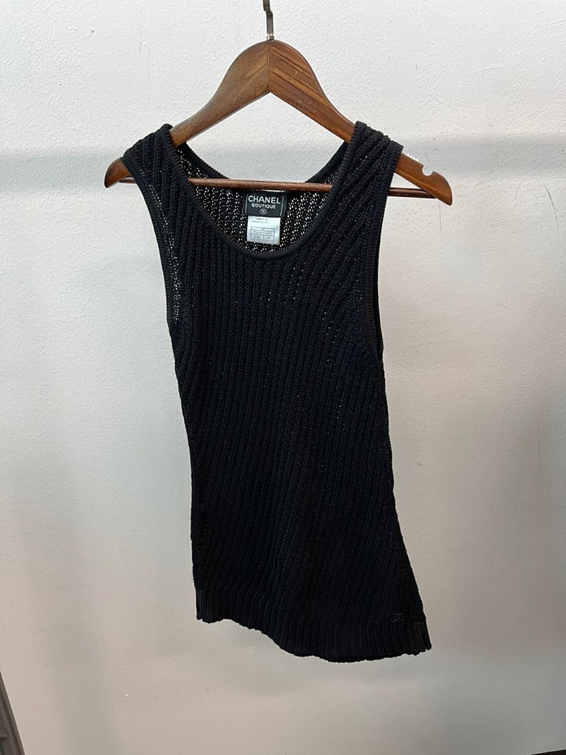 여) 샤넬 민소배 니트탑  상품이미지1