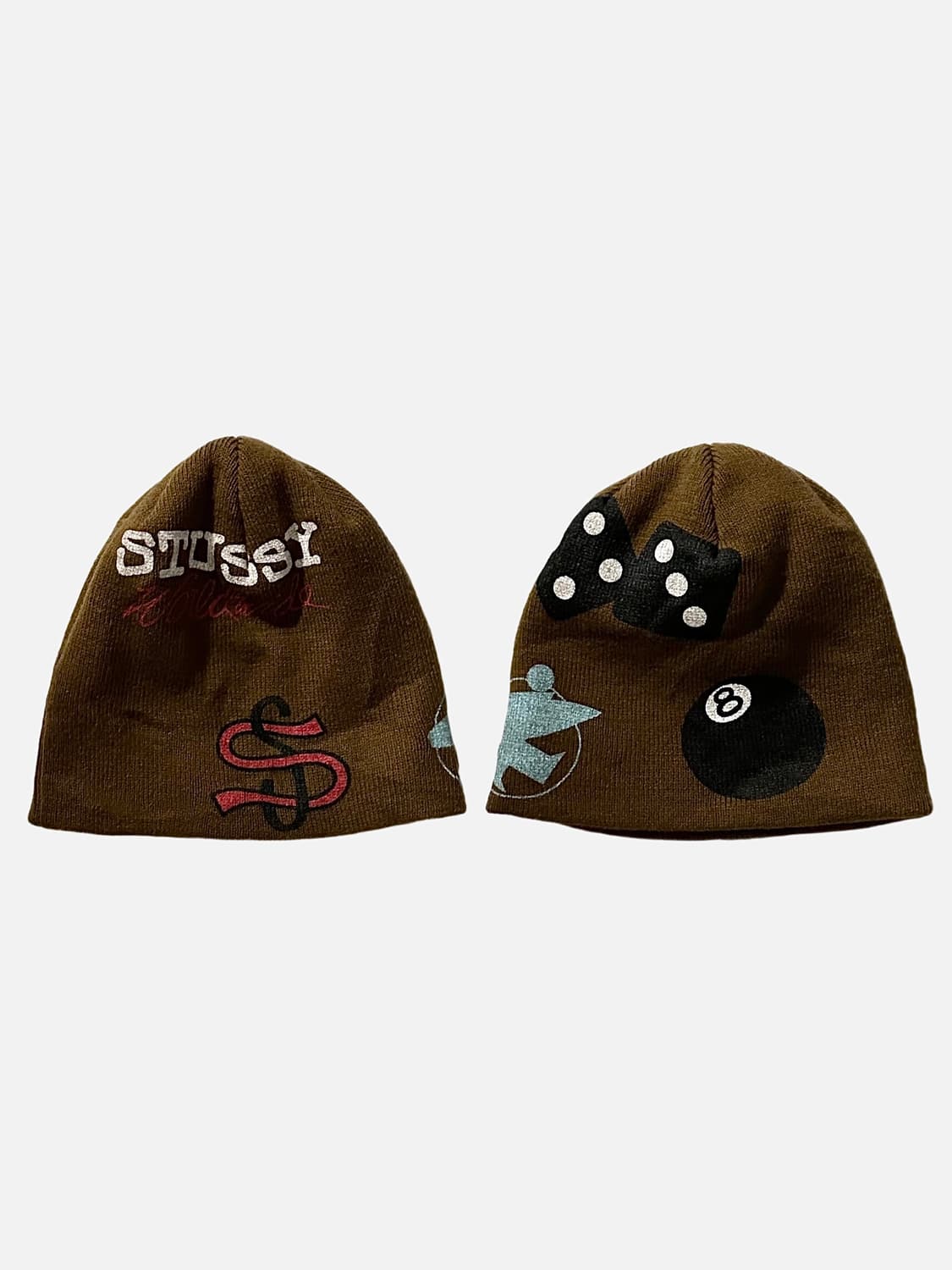 스투시 stussy Mixed Logo Skullcap 비니 상품이미지1