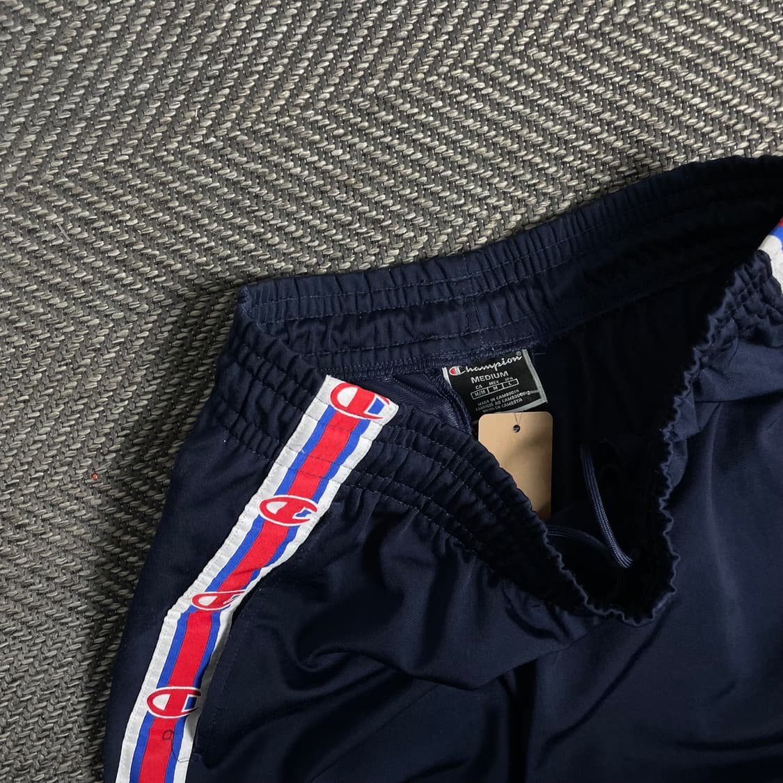 챔피온 일판 사이드 스펠아웃 네이비 트랙 팬츠o 4770 상품이미지4