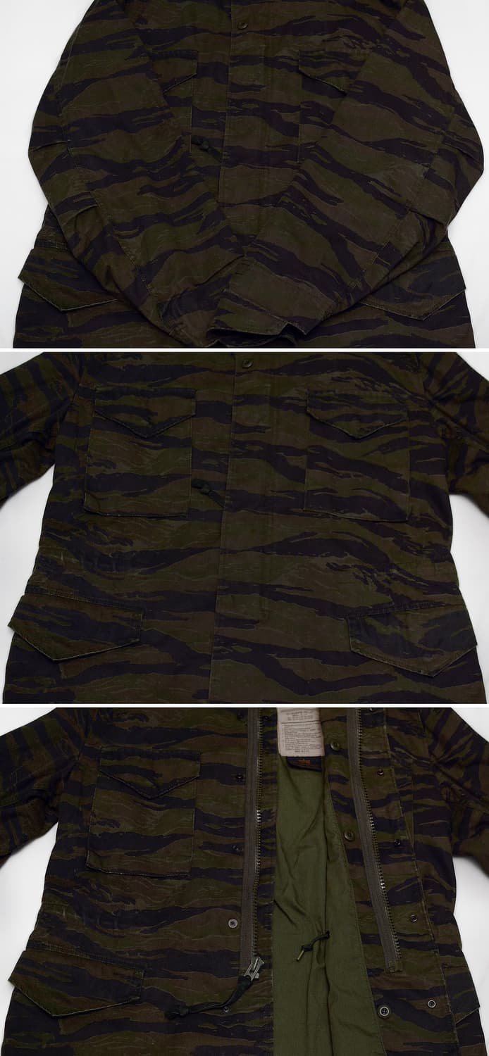 알파인더스트리 USA 오리지널 타이거카모 M-65 자켓 (105+) 상품이미지6