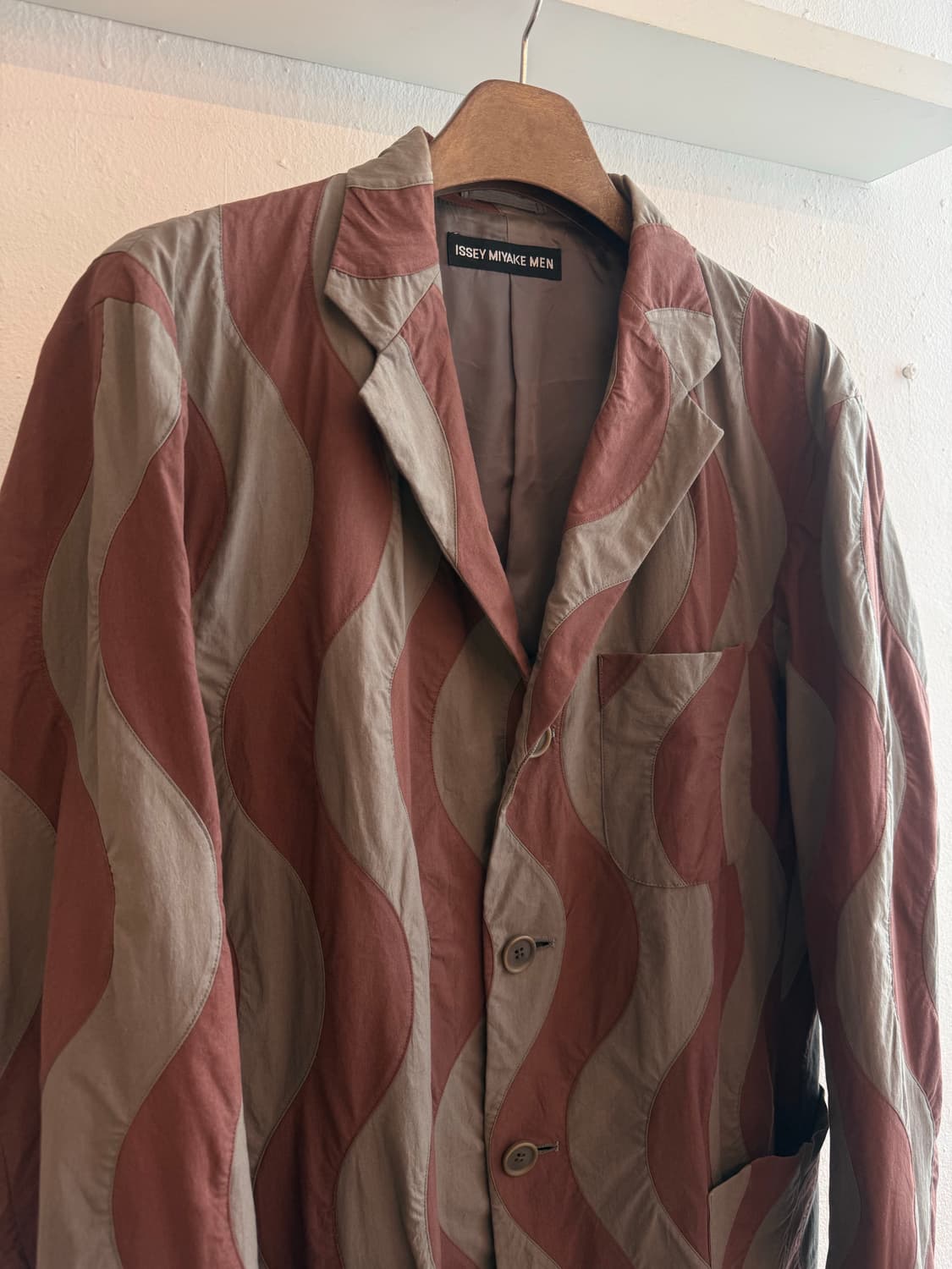 02’ 이세이미야케맨 물결자켓 상품이미지4