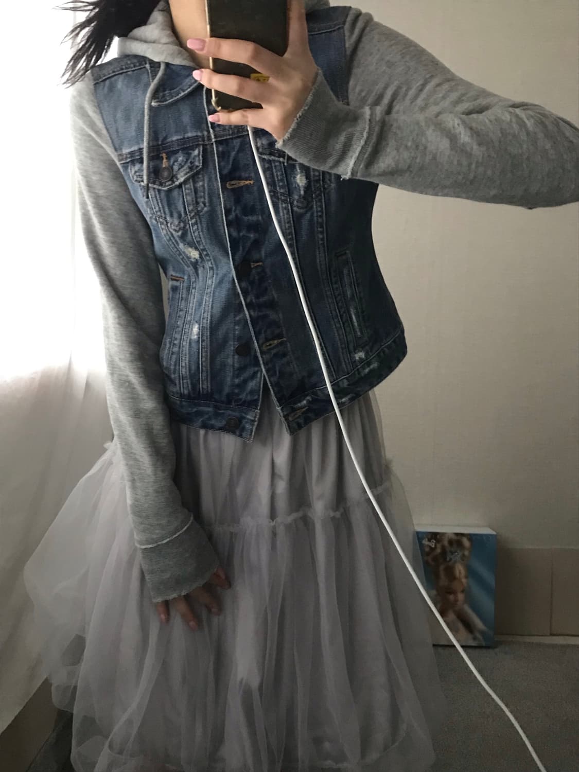 아베크롬비 후드 데님자켓 상품이미지3