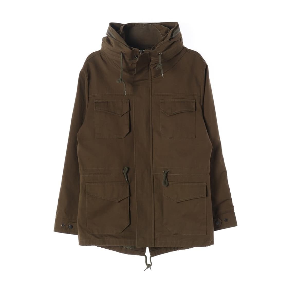 JBOOM 빈티지 멀티 포켓 후드 야상 자켓 XL 상품이미지1