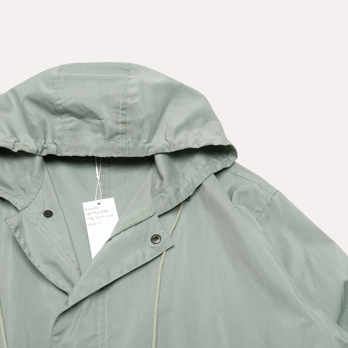light finx poly hood coat 상품이미지4