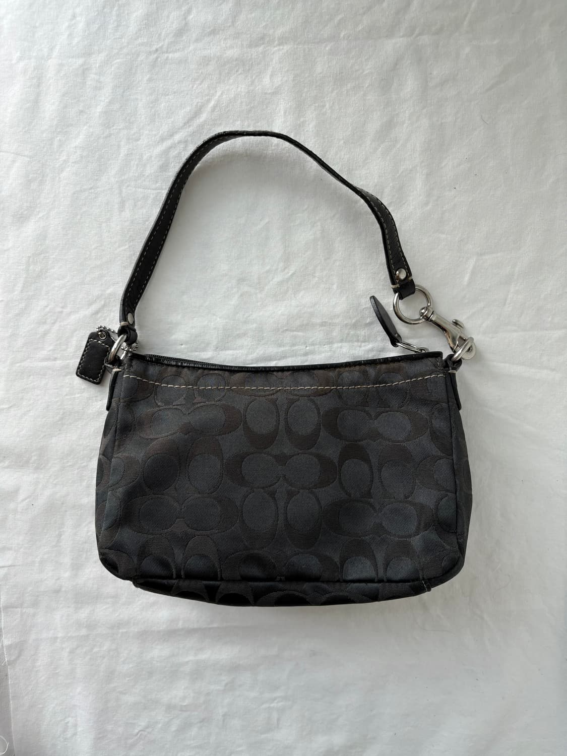 Coach black blue shoulder bag 상품이미지5