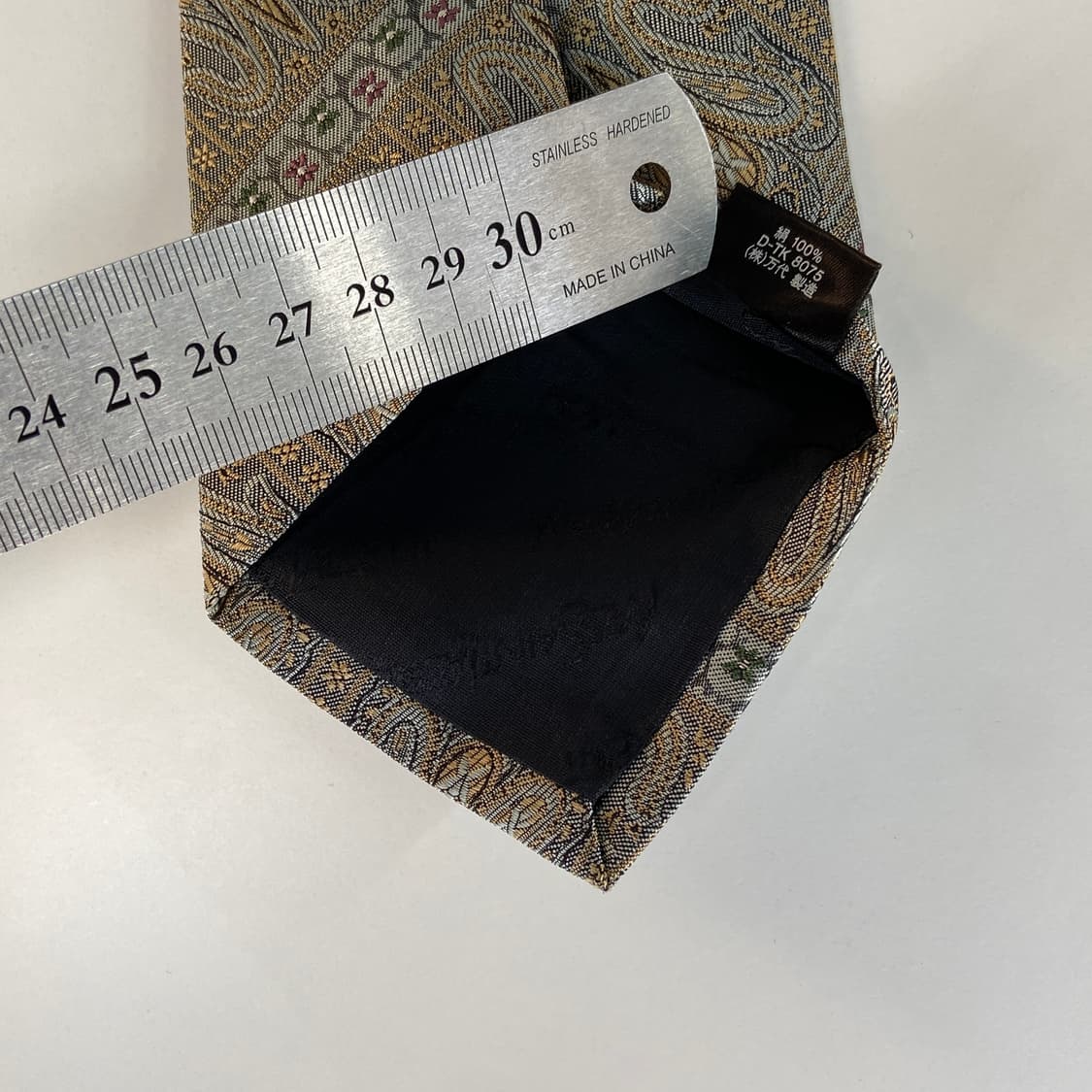 YSL 입생로랑 페이즐리 명품 정품 넥타이 상품이미지7