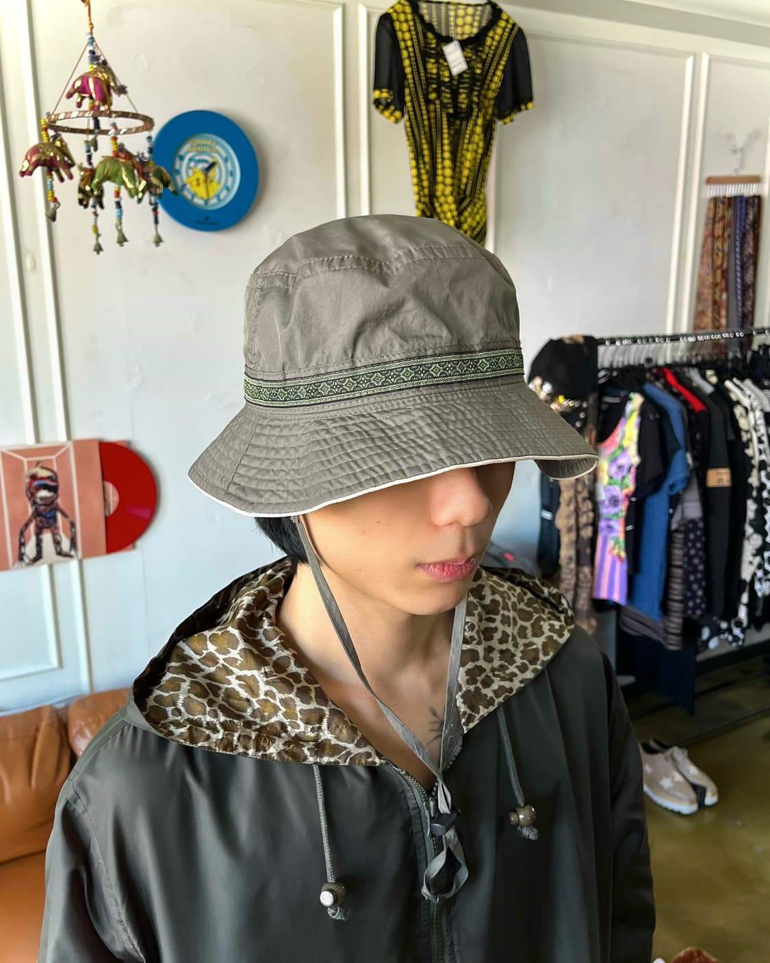 1980-90s Old PRO-SPECS Ethnic Boonie Hat 상품이미지2
