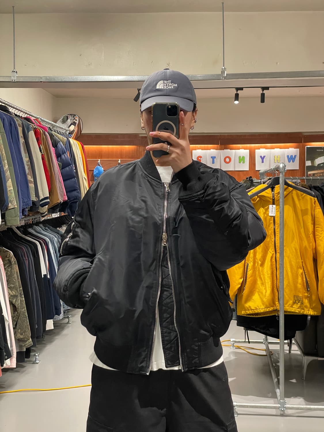 빈티지 항공 점퍼   상품이미지2