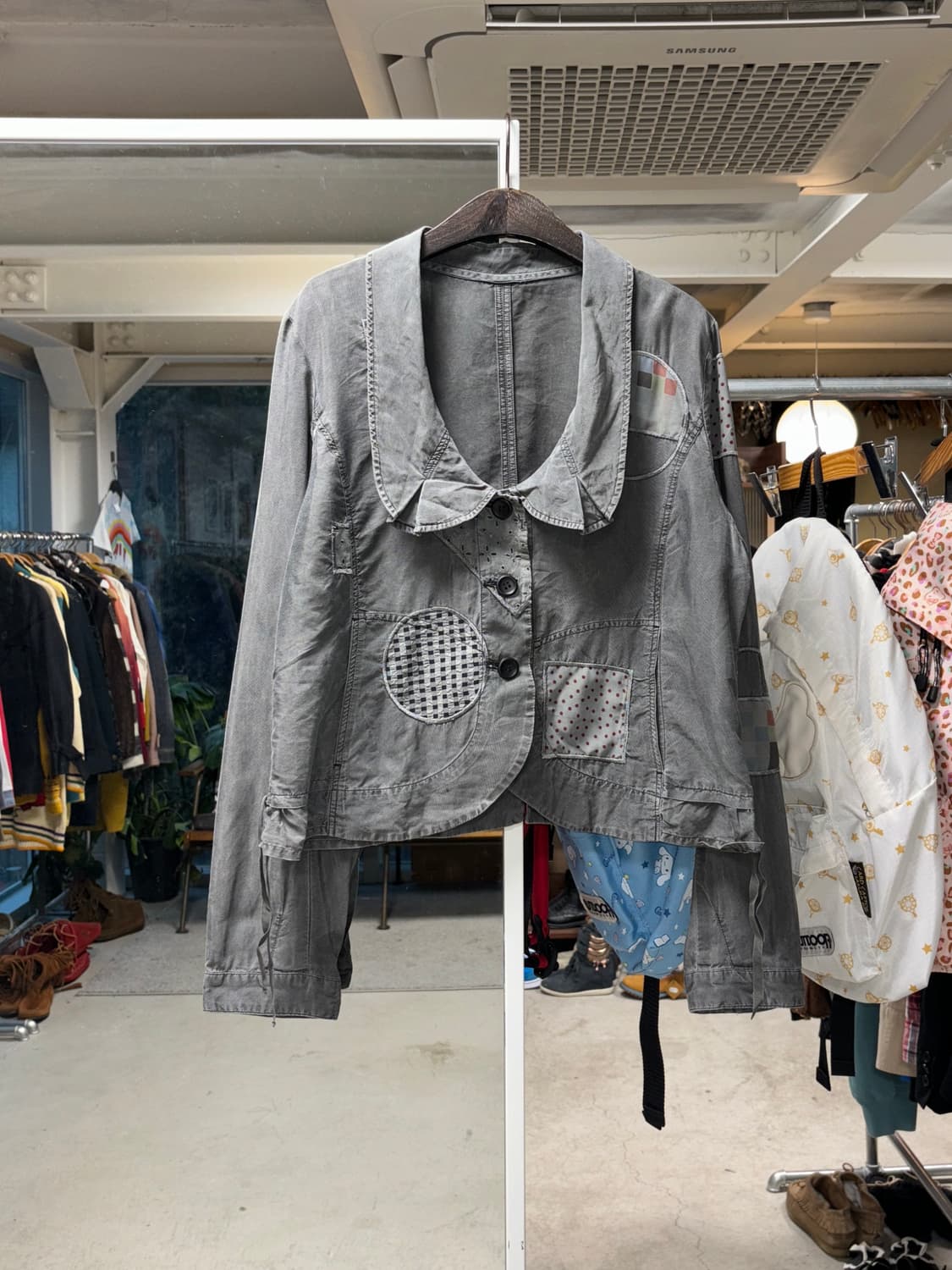 센소유니코 t.b 패치워크 자켓 상품이미지1