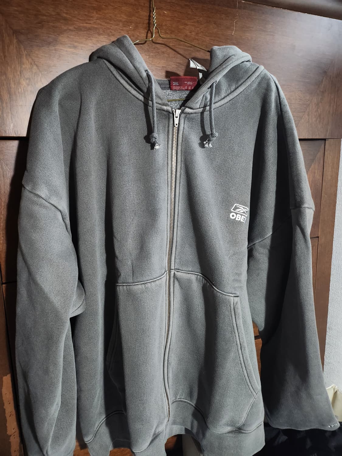 리복X오베이 후드집업XXL 상품이미지4