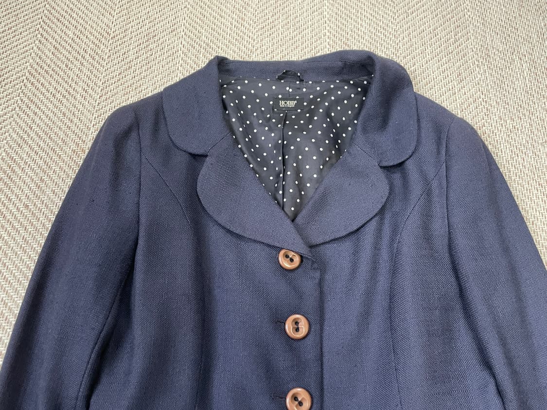 휴고보스 안감도트 네이비 자켓  J03500 상품이미지3