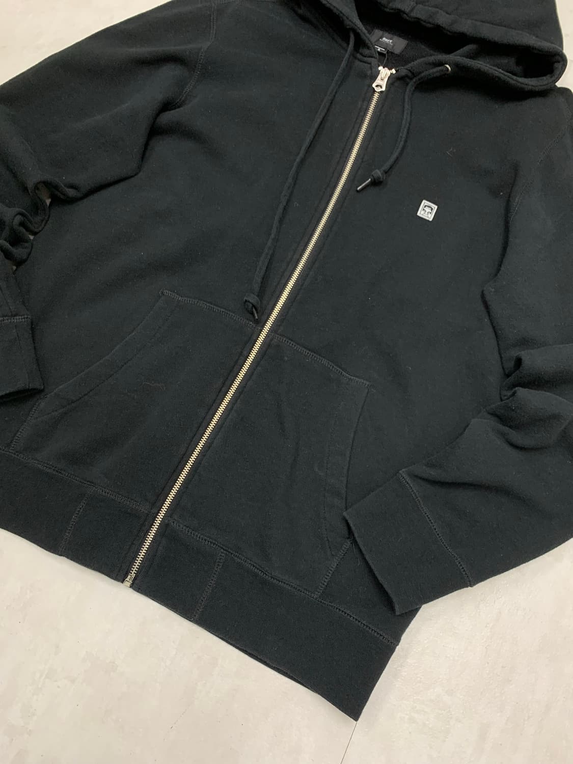 오베이 블랙 후드집업 #393 상품이미지3