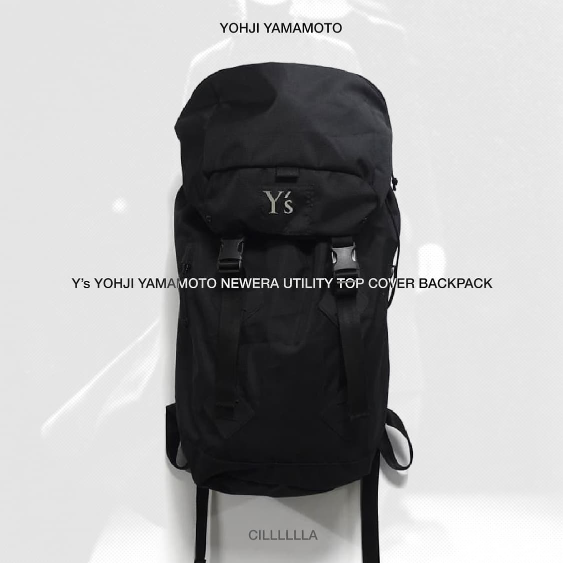 YOHJIYAMAMOTO 요지야마요지야마모토 뉴에라 유틸리티 탑커버 백팩 상품이미지1