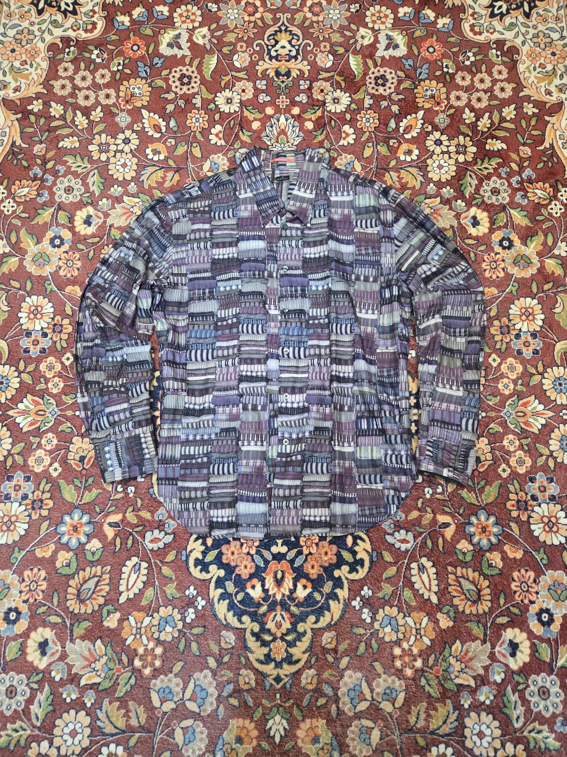 폴스미스(Paul Smith) 런던 라인 스트라이프 셔츠 (XL) 상품이미지1