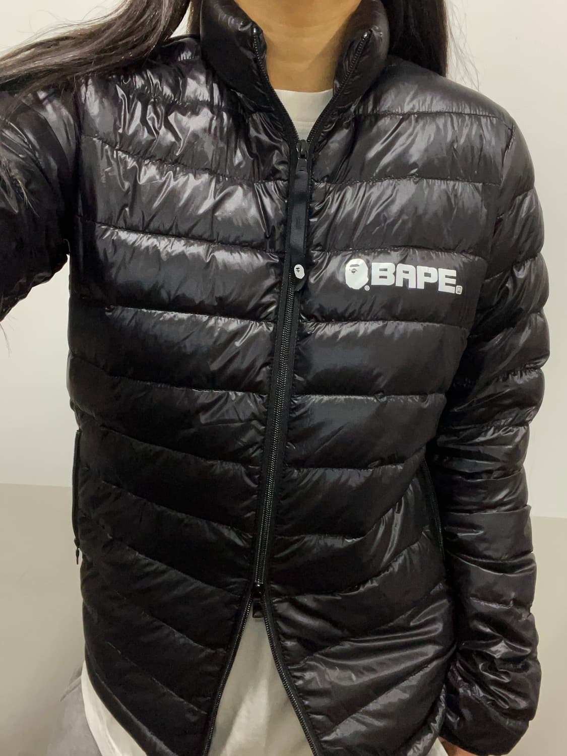 (빈티지)레어 Bape 베이프 투웨이 경량패딩 상품이미지1