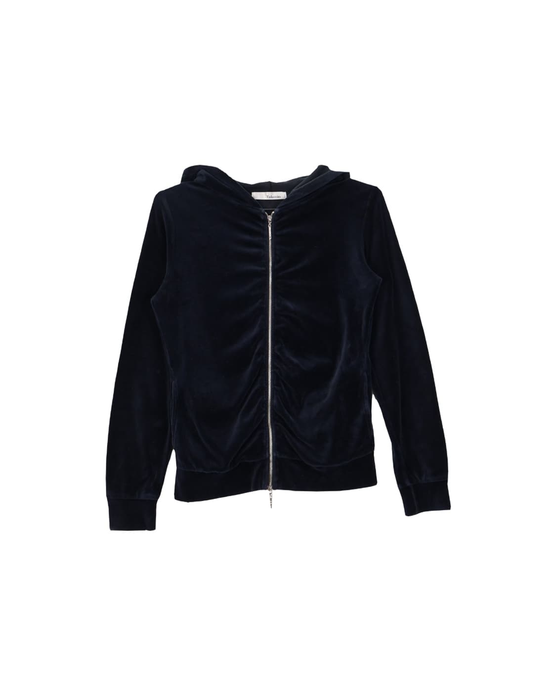 Talassio Velvet Zip Up Hoodies 상품이미지4