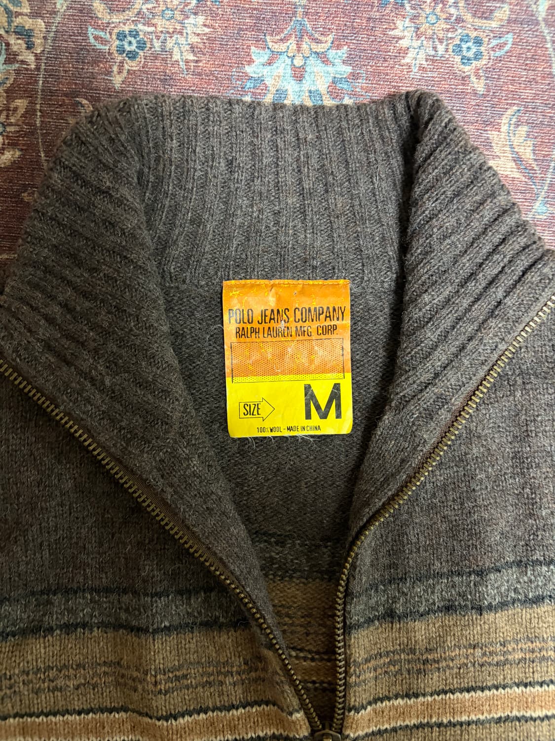 폴로진스 투웨이 니트 집업 상품이미지4