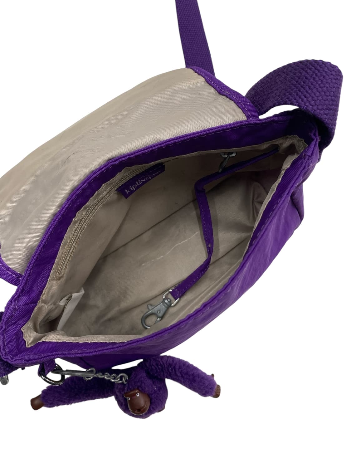 키플링 퍼플 덮개 미니크로스 상품이미지3