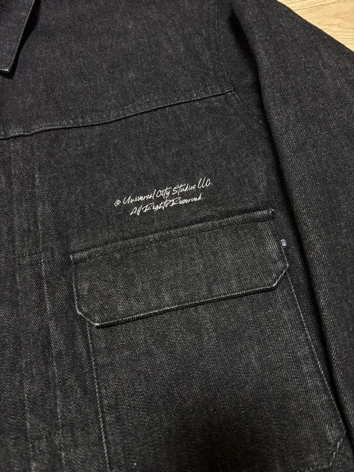 언더커버 22aw 'Psycho' 자카드 Type2 데님자켓 4 상품이미지2