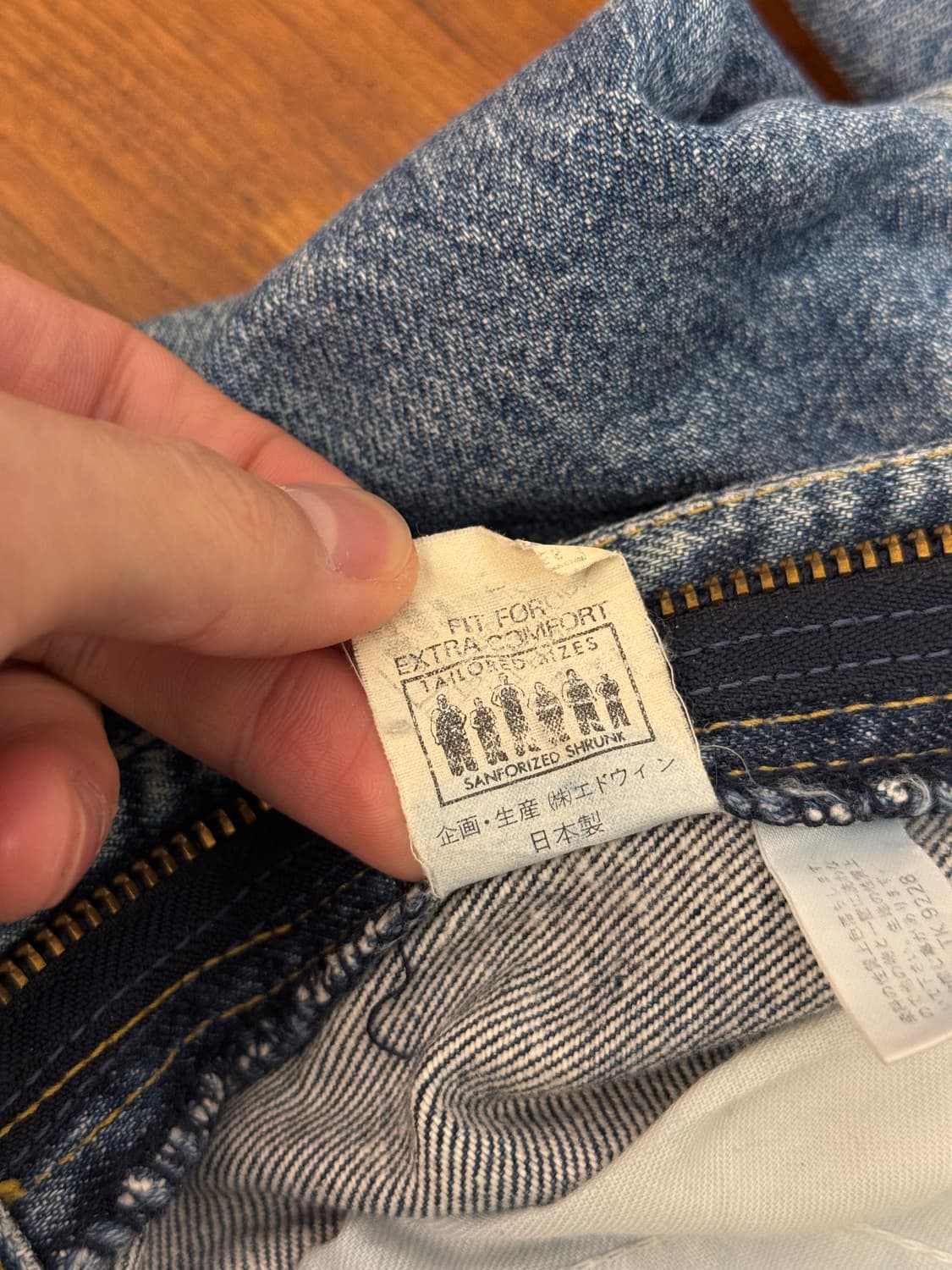 Japan Lee RIDERS Straight Denim Pants 상품이미지8