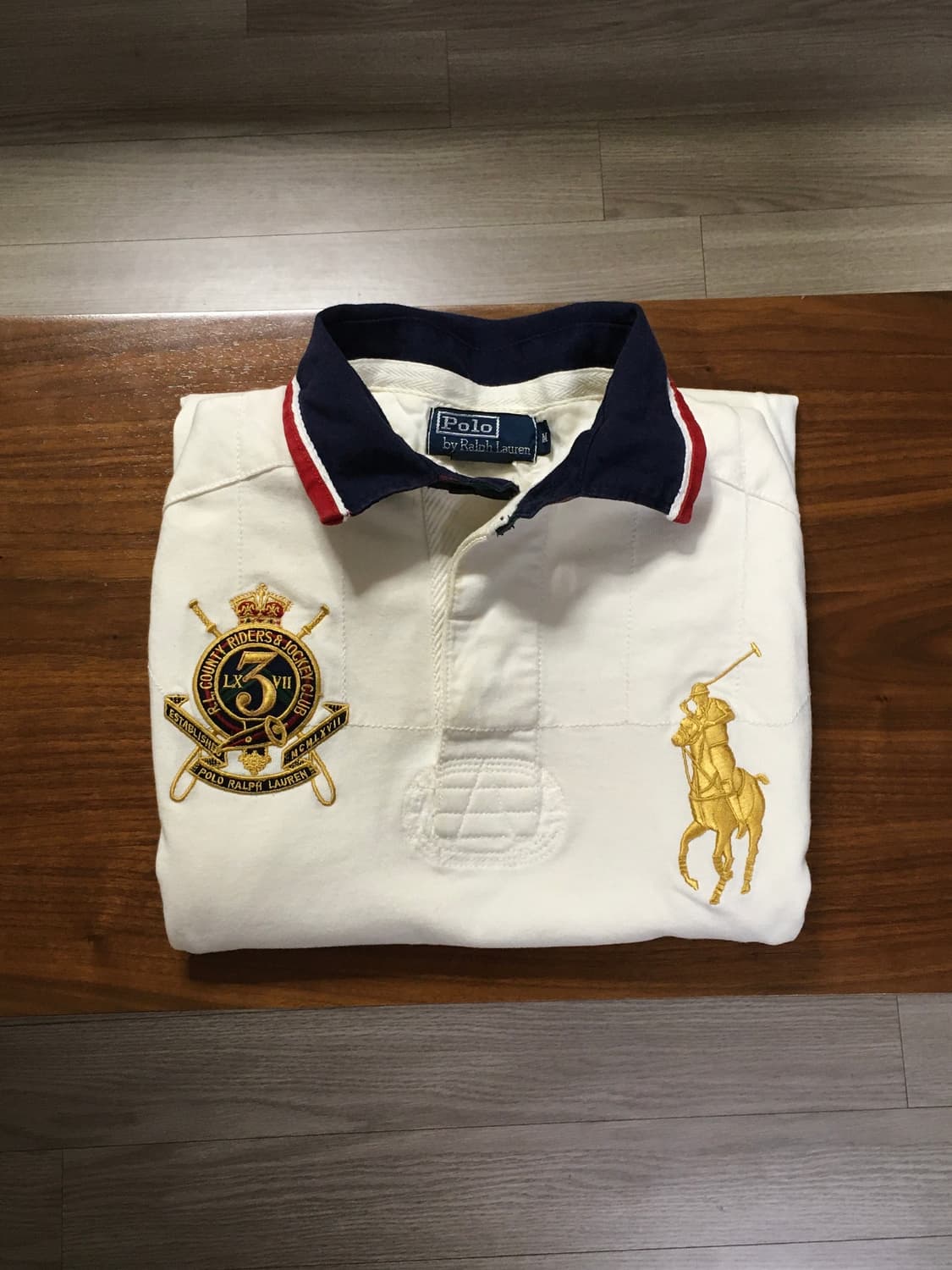 폴로 빅포니 럭비티 아이보리 상품이미지1