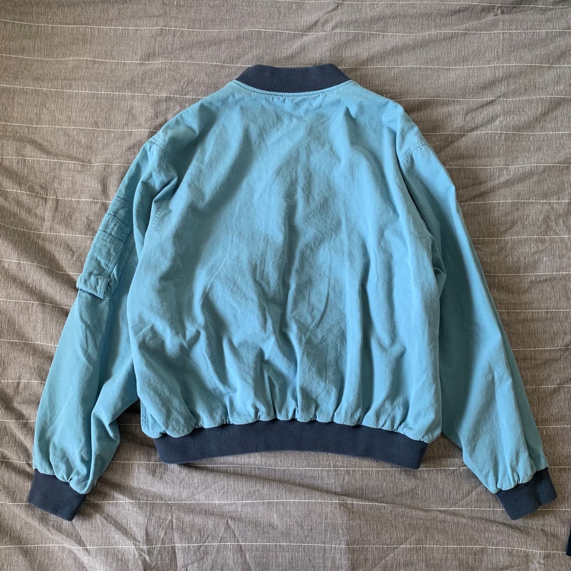 26ss Vintage Silk Cotton Test Pilot jkt 상품이미지3