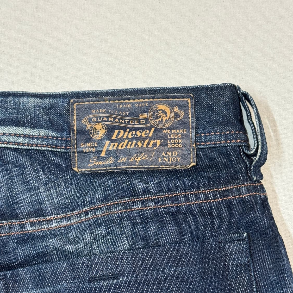 34inch) 디젤 DIESEL 웨스턴 부츠컷 데님 청바지 상품이미지3
