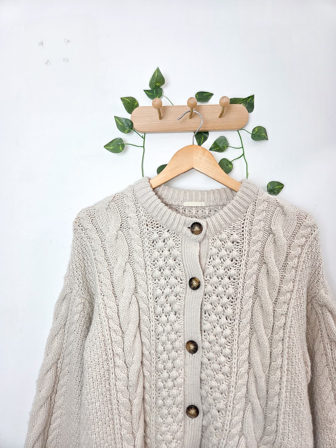 모리 동글 가디건 상품이미지2