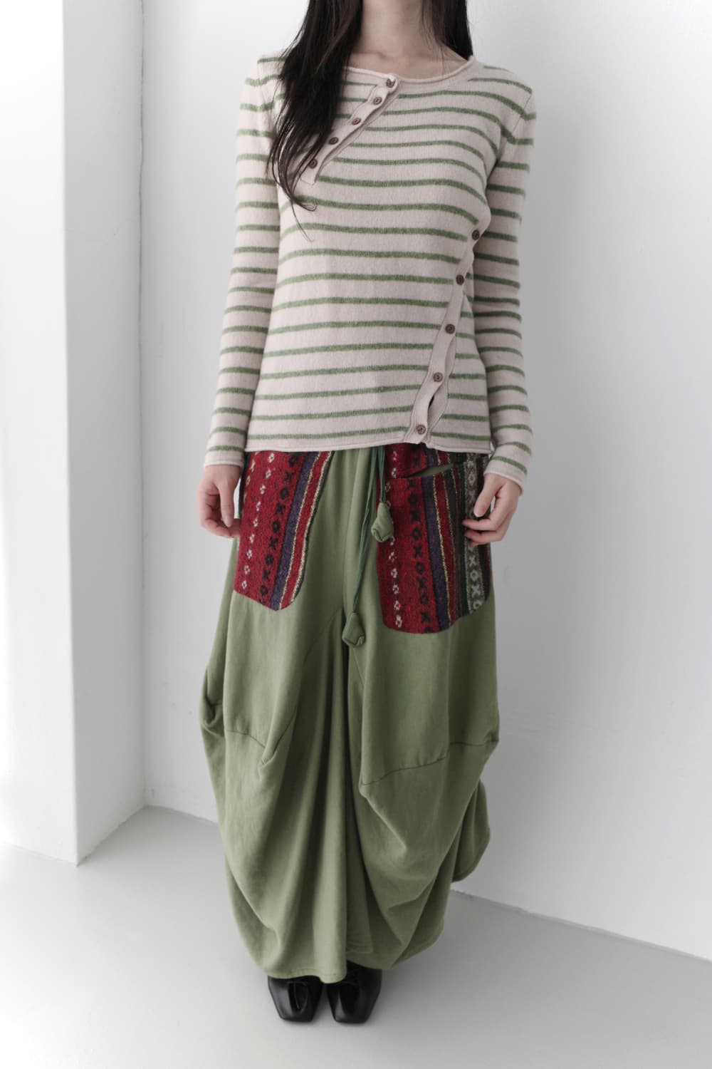 patch pot skirt  상품이미지6