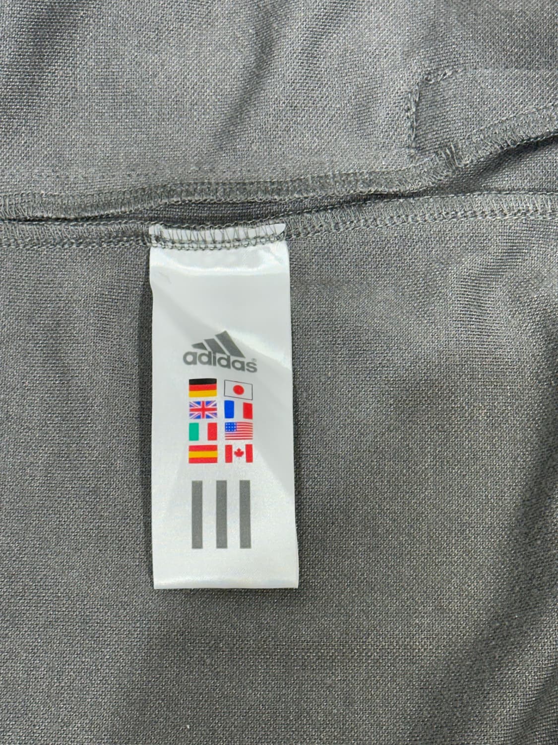 아디다스 차콜 네온 삼선 트랙탑 져지 90 상품이미지8