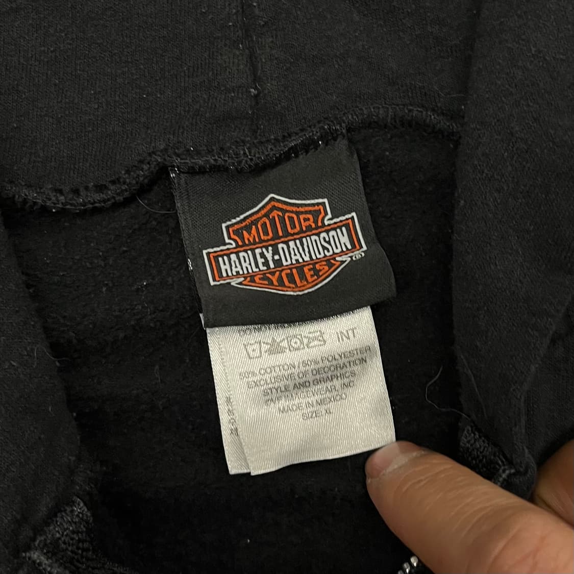 할리데이비슨 플레임 후드 집업 (105) 상품이미지4