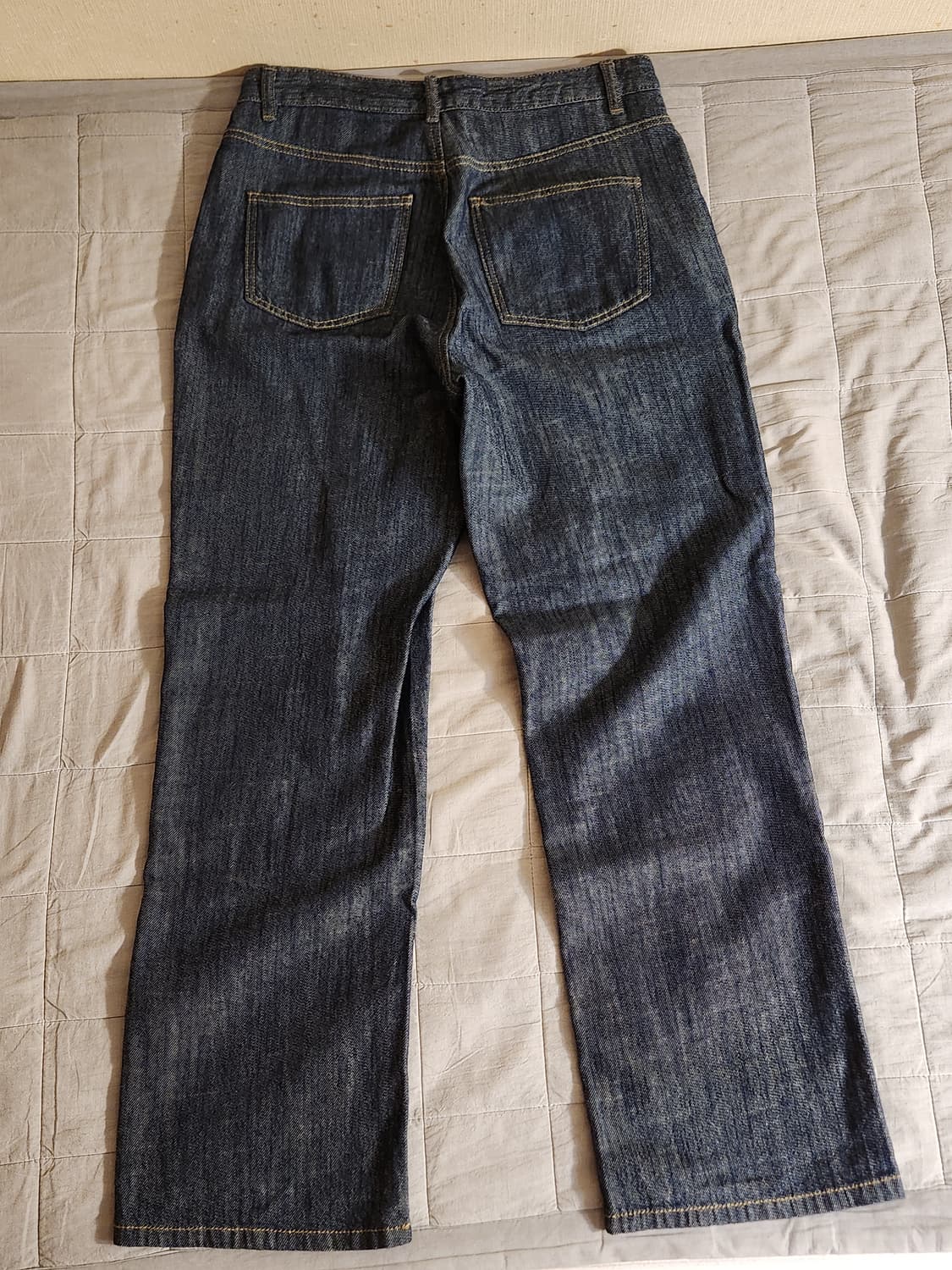 토피 섬머 와이드 데님 생지 M 상품이미지2