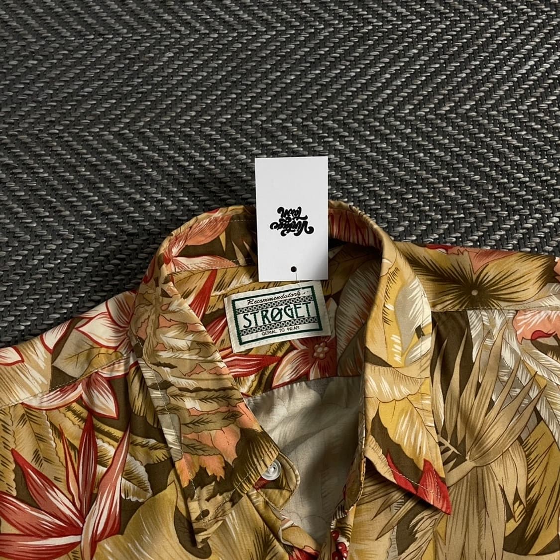 USA 오리지날 빈티지 하와이안 셔츠o 4208 상품이미지5