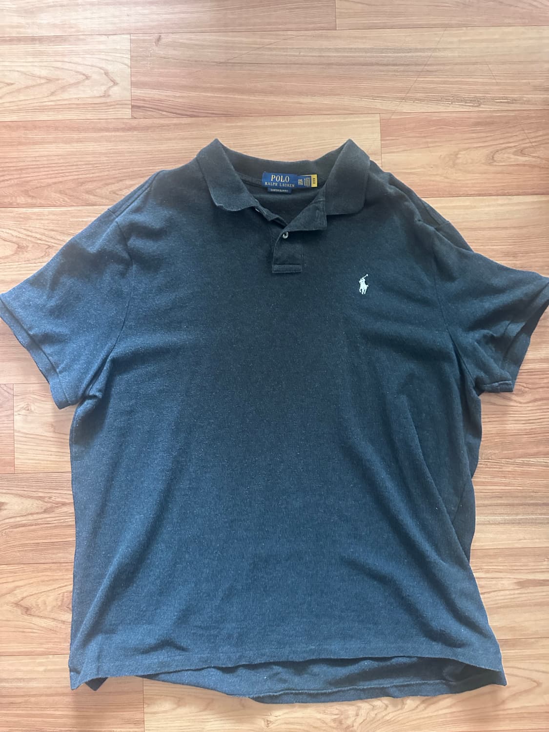 폴로 피케 티셔츠 다크 그레이 3xl 상품이미지2