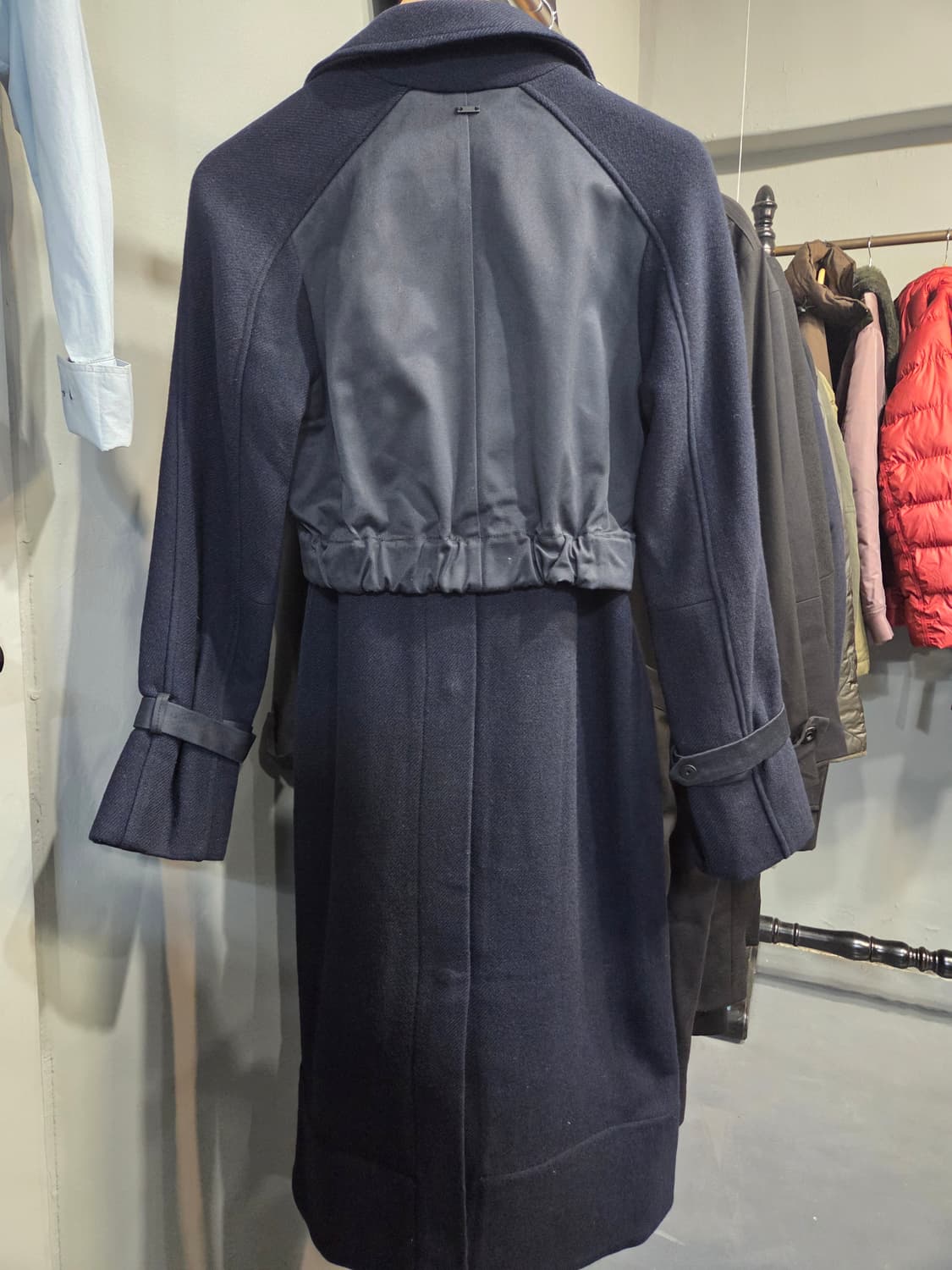 G-Star RAW 여성 벨티드 코트 네이비 상품이미지2