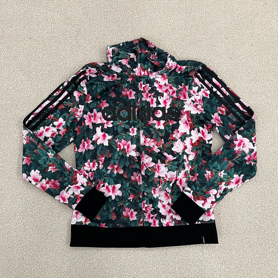 S 아디다스 플라워 트랙탑 져지 집업 0130M2 상품이미지1