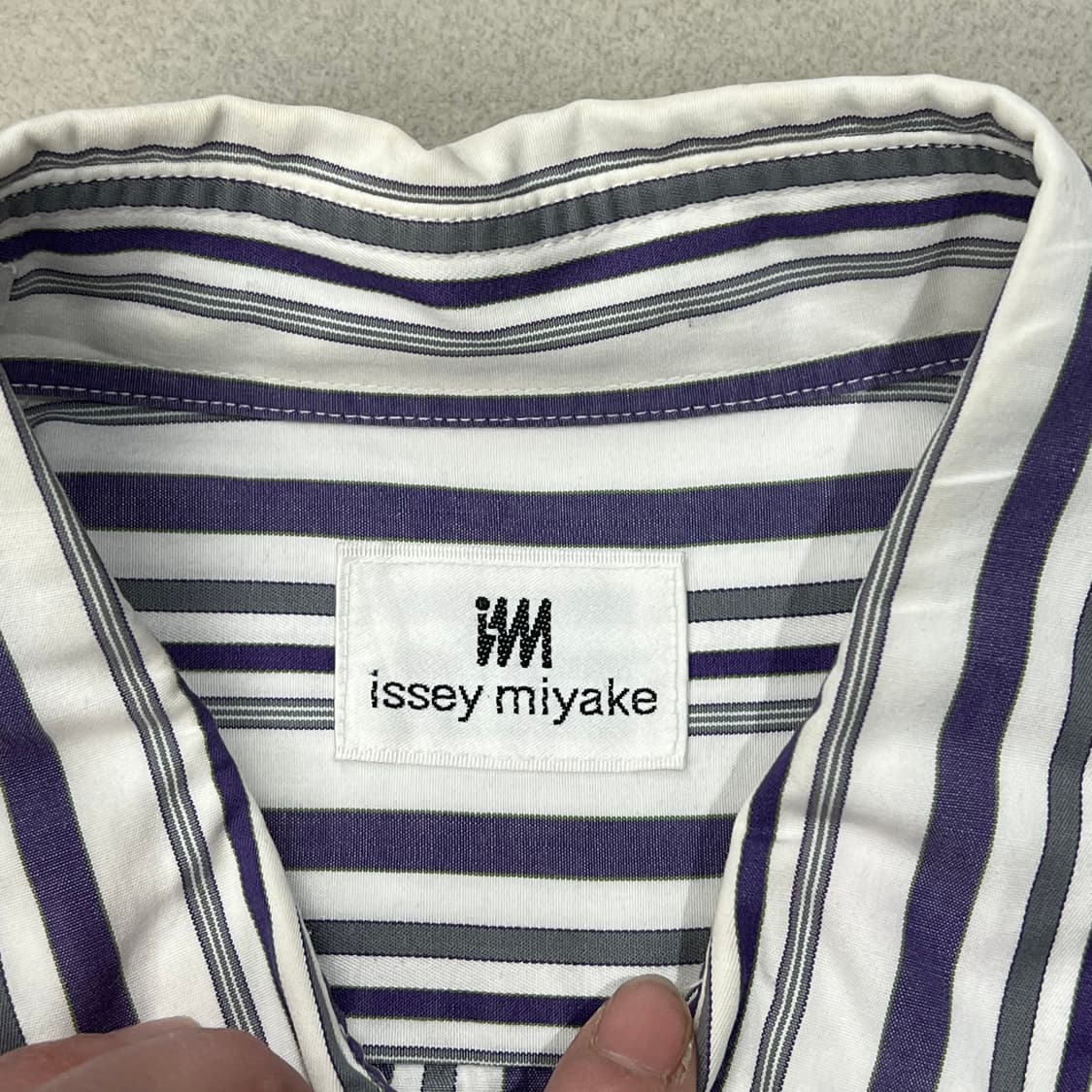 이세이미야케 스트라이프셔츠 s09014 상품이미지5